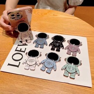 Lazy Desktop Phone Holder, Cartoon Astronaut Phone Holder Ring