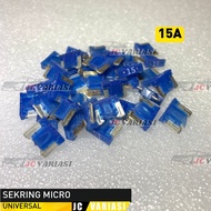 FUSE DX MICRO 15A FLOSSER GERMANY - MICRO PLUG-IN FUSE ORIGINALbiru