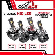 HID to LED D-Series Car LED 1:1 Headlight Headlamp HID Bulb D1S D2S D3S D4S HID LED Bulb Super Brigh