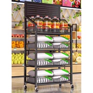 Convenience Store Multi-Layer Supermarket ω Display Rack Display Rack Shelf Beverage Snacks Cash Reg