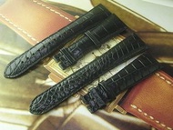 NOS 倉底 AX ARMANI 22MM 真皮錶帶 FIT 16MM扣