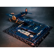 F4U Corsair Plane Kit Card Toy | DIY Classic War Plane Model | Education & Collection | Rotating Pro