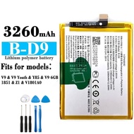 For Vivo V9 V9 Youth Y85 1851 Z1 V1801A0 B-D9 Battery Repair Replacement Parts