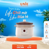 Nồi kho hầm đa năng UNIE USC308 dung tích 3L lòng nồi gốm tử sa nấu chậm giữ vẹn dưỡng chất