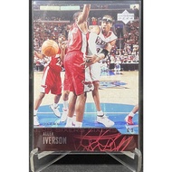 ALLEN IVERSON NBA Basketball Card 2003-04 UD 213 76ers "God Of War" Hall Of Fame