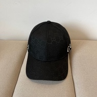 Dior444 Black 3D LOGO Baseball Cap
