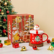 Aveline Hampers Mug Natal Keramik / Hampers Natal Christmas Mug Natal / Gift Box Mug Set / New Year