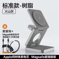 ชาร์จไร้สาย Qi2 ดีไซน์ 3-in-1 รองรับ Apple Watch iPhone 17 pro Max iWatch 10 ชาร์จเร็ว ฐานชาร์จแบบแม