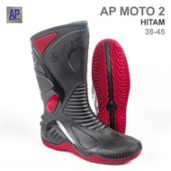 AP Boots MOTO 2 - Motorcycle Biker Boots Made of PVC Rubber