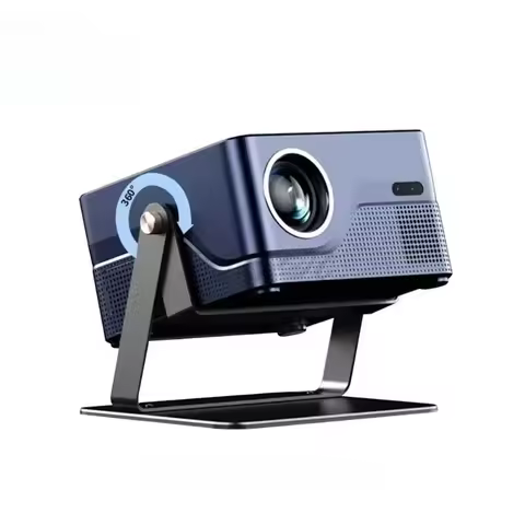 360 Degree Rotating Universal Projector Desktop Gimbal Tilt Bracket Metal Aluminum Alloy