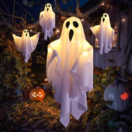 Halloween Storefront Facade Ornaments Ghost Ghost Atmosphere Decorative Lights Atmosphere Creative L