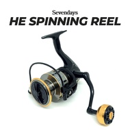 HE Spinning Reel 500 - 7000 Mesin Kekili Pancing Power EVA Handle Spool Casting Gear Fishing Tackle Pancing Ultralight