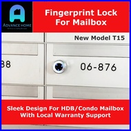 Fingerprint Mailbox Lock APP control For HDB/Condo Letterbox Lock digital lock