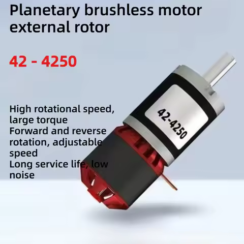 42-4250 Planetary brushless motor High power photovoltaic panel cleaning machine equipment DC geared