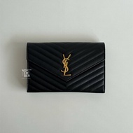 閒置新💖 Saint Laurent YSL 聖羅蘭 WOC 信封包 黑色金釦