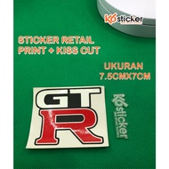 Sticker Kiss Cut Printing Retail GTR