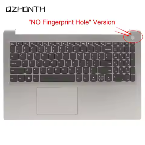 New For Lenovo ldeapad 1-15IAU7 15ALC7 15lJL7 Palmrest Upper Case with Keyboard 5CB1H70708 (Silver)