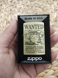 [HCM]ZIPPO USA CHÍNH HÃNG MỸ CHỦ ĐỀ WANTED- ZIPPO ĐỒNG KHỐI CAO CẤP