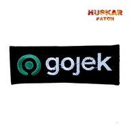 Patch Bordir / Emblem Bordir Jahit Gojek Logo