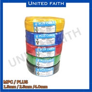 MPC / PLUS Wire 90 meter with Sirim 1.5mm 2.5mm 4.0mm