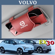 25 Volvo EX30 EX90 XC60 XC90 XC40 S90 V90 special car glasses case holder modification