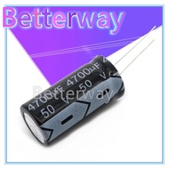 2PCS 50v4700uf 4700uf50v 18*35 50v 4700uf 18x35 Electro Electrolytic capacitor Betterway