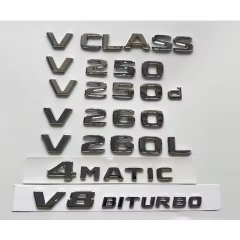 Chrome for Mercedes Benz V Class W447 MPV V200 V220 V250 V250d V260 V260d V200L V220L V250L V260L V2