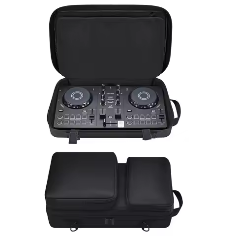 DJ Controller Case Protective Carry Case DJ Travel Carrying Bag for Pioneer DDJ-200/DDJ-WeGO4 for He