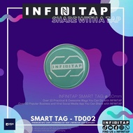 INFINITAP-Share with a TAP-Social Media Smart Tap | IT-TD002 NXP Chip NTAG213 30mm clear epoxy with 