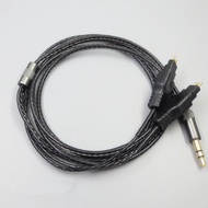For Sennheiser HD414 HD430 HD650 HD600 HD580 Headphone Black Replacement Cablea