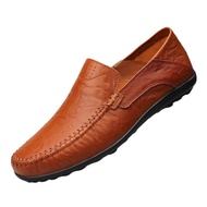 TOP☆ZDB552 Paul camel genuine leather men's casual leather shoes soft leather men's shoes all-matching soft bottom slip-on peas shoes