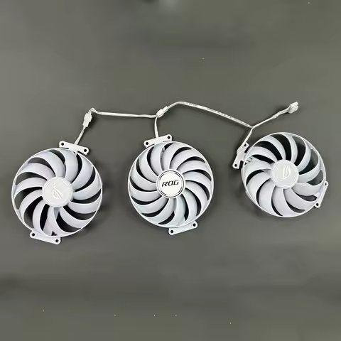 NEW Cooling Fan 95MM 7PIN CF1010U12S RTX3070 3080 3090 White GPU FAN For ASUS ROG Strix RTX 3070 308