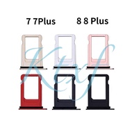 For Phone  7 8 Plus 7P 8P Sim Card Tray Slot Holder Card Holder Reader SD Slot Adapter Replacement
