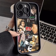 Retro Jay Chou Album Phone Case Compatible for iPhone 15 Pro Max 14 Plus 13 12 11 SE 2020 XS Max X XR 8 7  Latest Frosted Silicone Anti-drop Soft Case