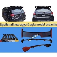 2023 Agya Ayla Car Wing Spoiler Urbanite Model Sporty Exterior Accessories
