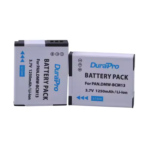 1250mAh DMW-BCM13 DMW-BCM13E Battery for Panasonic Lumix DMC-TZ41 TZ70 DMC-FT5 DMC-TZ60 DMC-TS6 DMC-