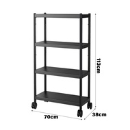 (JIJI.SG) KARAM Kitchen Storage Rack / Shelf / Shelves / Storage / Cart / Wheel / jt
