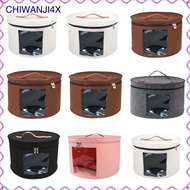 [chiwanji4x] Hat Box Collapsible Hat Organizer for Closet Closet Organizer Toy Storage
