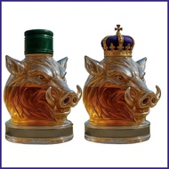 Glass Decanter Glass Animal Jug Wine Decanter Artistic Alcohol Dispenser for Drinks Vodka Brandy Teq