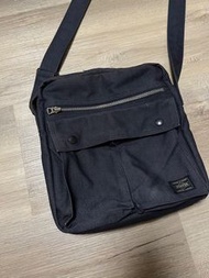 日本製 PORTER 吉田 深藍斜肩包 斜背包 側背包592-06368 SMOKY系列 側背包 郵差包 日本波特 日版