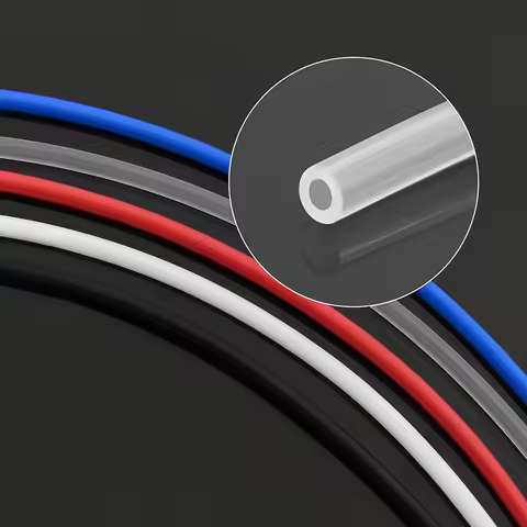 1M PTFE Tube Teflonto 2x4mm MK8 Hot End Bowden Extruder 1.75mm PLA ABS TPU PETG Filament Feeding Tub