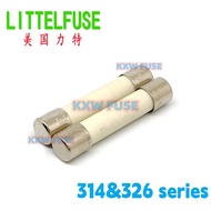 314&326 Series 6.3x32mm 3AB Ceramic Fuse 0.5A 1A 2A 3A 4A 5A 6A 8A 10A 12A 15A 20A 25A 30A 250V 6x30