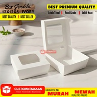 Box 12x12x5 mochi kukis box/ 12x12x5 box/ 12x12x5 cake box/ laminated box/ 12x12x5 window box