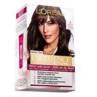 EXCELLENCE Loreal Excellence Creme Natural Brown#4