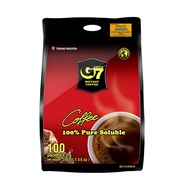 JieruiVietnam Central Plains G7กาแฟดำบริสุทธิ์100บาร์กาแฟสำเร็จรูปเพิ่มความสดชื่น200กรัม