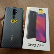 Hp second Oppo A5 Ram:4/128 warna: Hitam