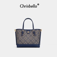 12.201 CHRISBELLA New Style Jacquard Star Diamond Portable Small Tote Bag BE0224020006