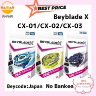 Beyblade X CX-01 S6-60V Doran brave /CX-02 R4-55LO Wizard Arc/ CX-03 B6-80W Perseus Dark