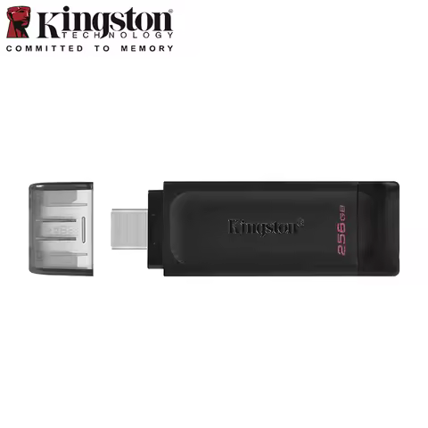 Kingston Type-C USB Flash Drive DataTraveler 70 USB 3.2 Gen 1 Pendrive 64GB 128GB 256GB U Stick for 