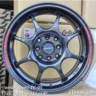 HARGA LEPAS TRADE IN WEDSPORT TC05 LIGHT WEIGHT THALIAND WHEEL 15inch 16inch